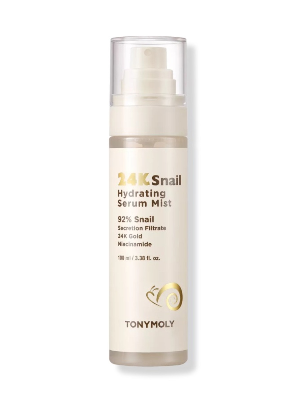 TONYMOLY 24K Snail Hydrating Serum Mist 3.38oz